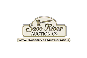 Saco River Auction Company logo
